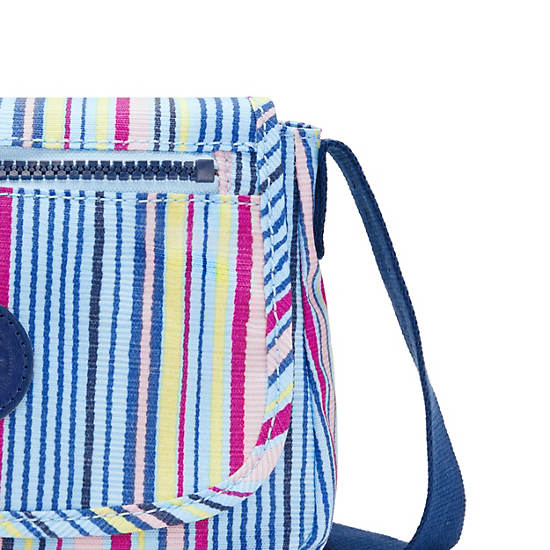 Kipling Sabian Klassieke Printed Crossbody Mini Tassen Blauw | BE 1340PJ